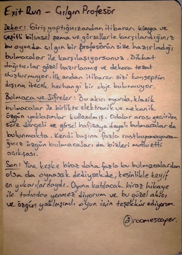 re-exit-run-cilgin-profesor